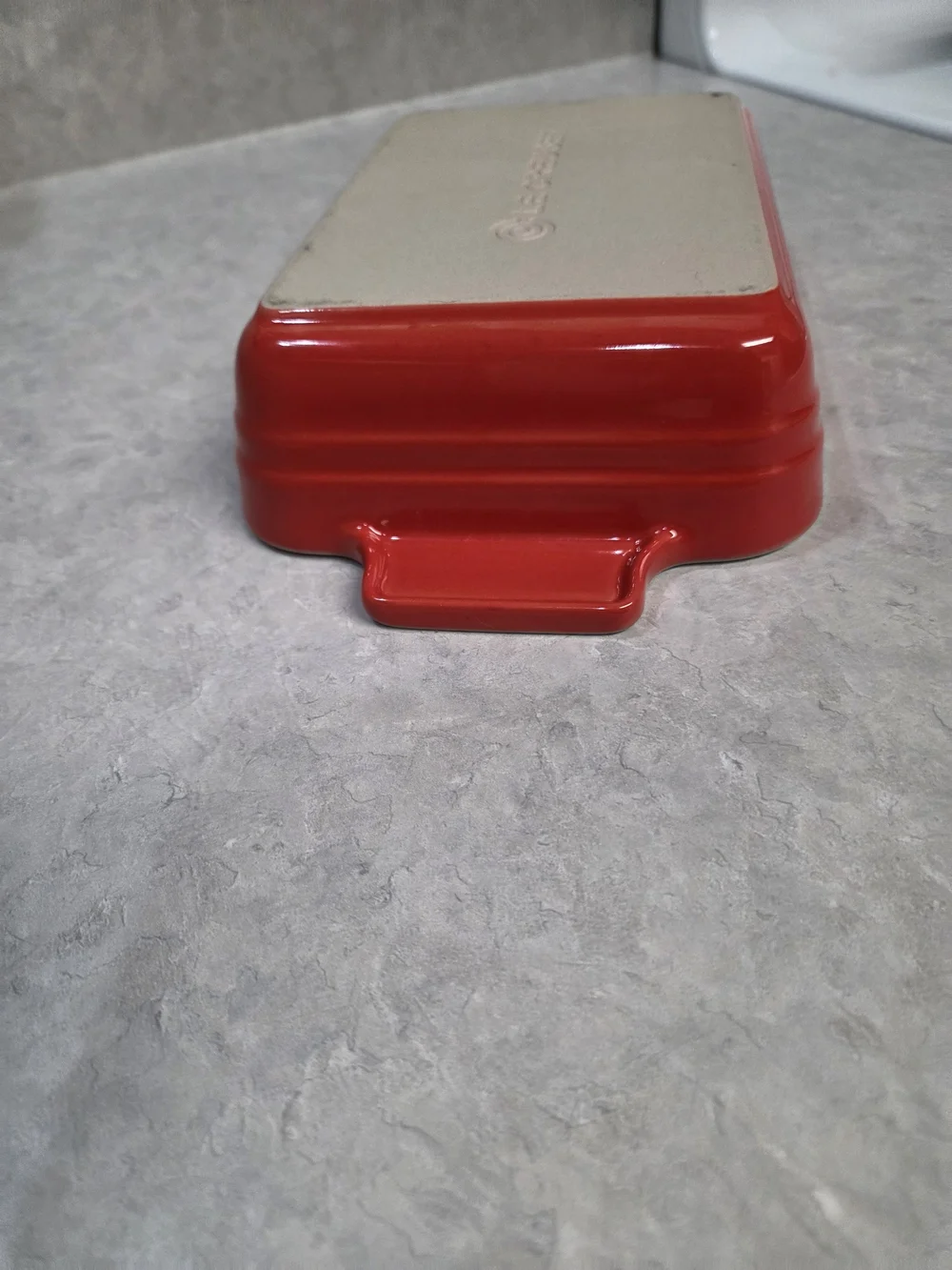 Le Creuset Rectangular Red Ceramic/Stoneware Baker